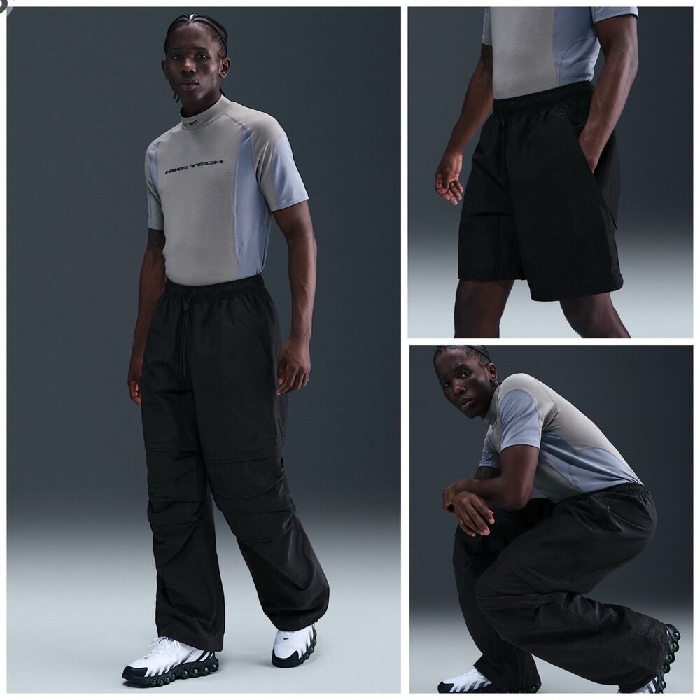 Nike Tech Woven Convertible Oversized Pants-Shorts